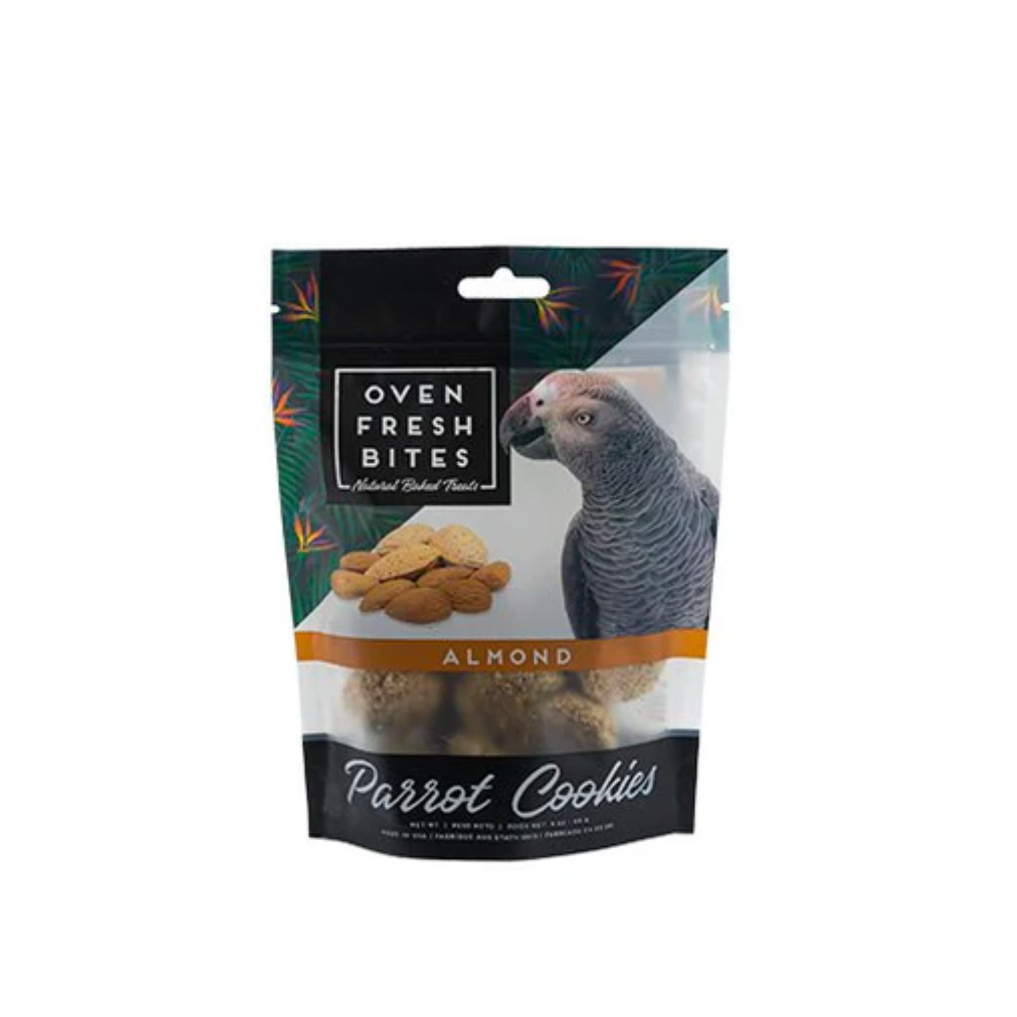 Oven Fresh Bites Parrot Cookies Almond 4oz