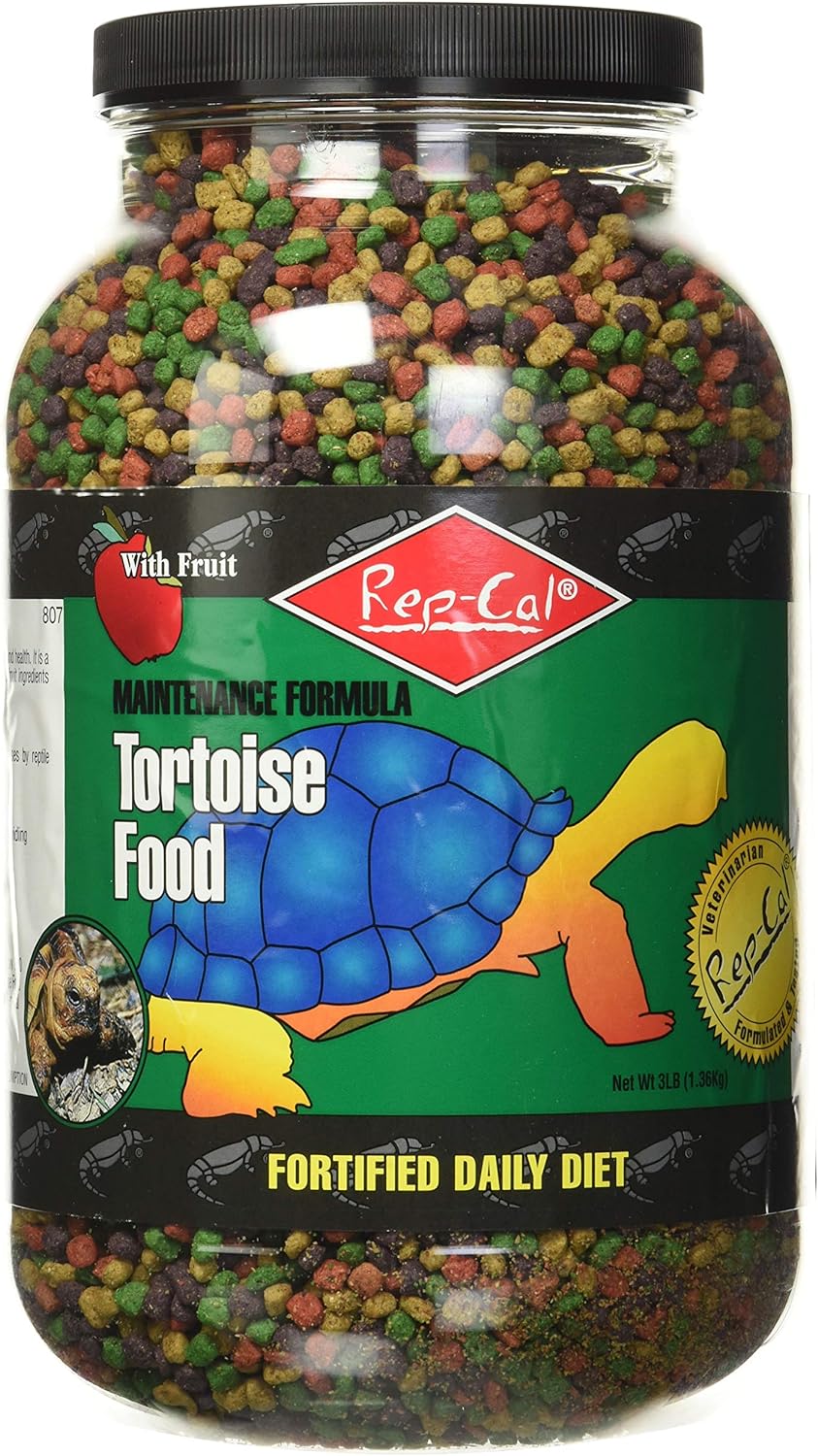 Rep-Cal Tortoise Food, 3lbs, 3 pack