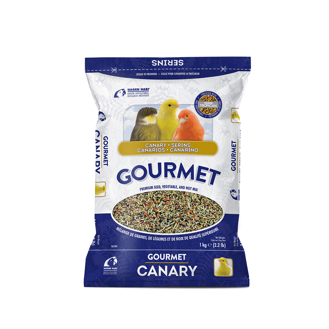 Hagen Gourmet Premium Seed Mix for Canaries (2.2 lbs)