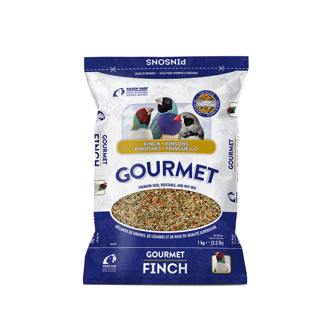 Hagen Gourmet Premium Seed Mix for Finches (2.2 lbs)