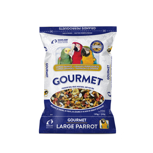 Hagen Gourmet Premium Seed Mix for Lg. Parrot (4.4 lb)