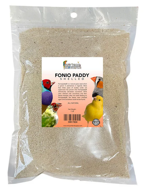 NY Bird Supply Fonio Paddy Shelled 1lb