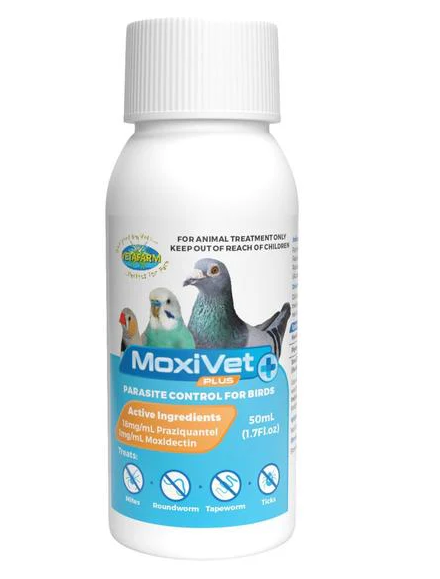 Vetafarm MoxiVet Plus Treatment with Moxidectin & Praziquantel 50ml