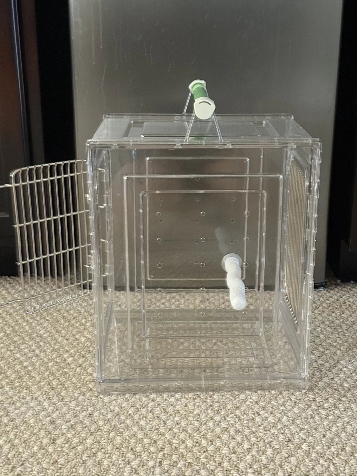 Caitec Assembled Perch & Go Polycarbonate Bird Carrier