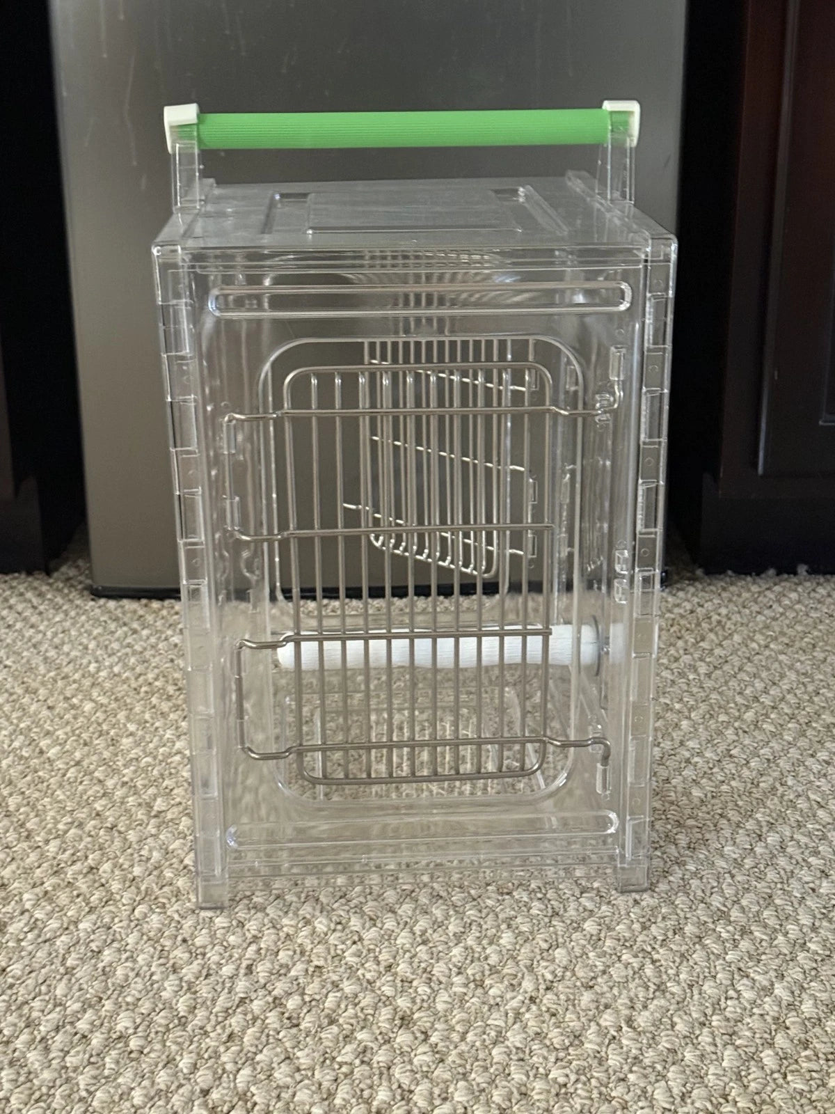 Caitec Assembled Perch & Go Polycarbonate Bird Carrier