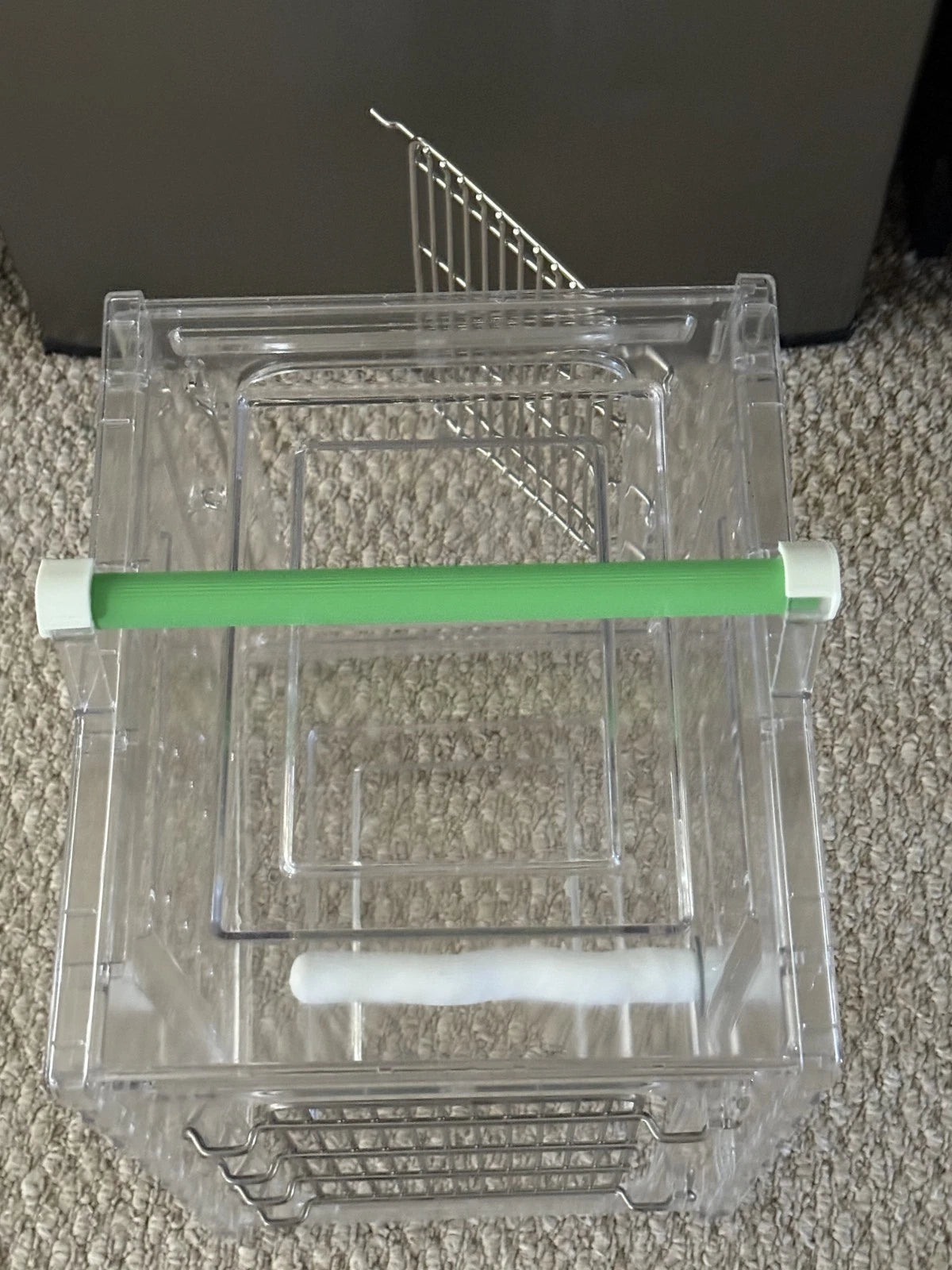 Caitec Assembled Perch & Go Polycarbonate Bird Carrier
