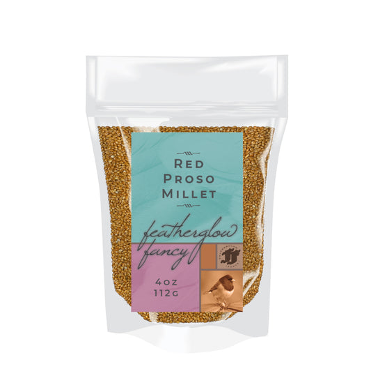Volkman Featherglow Fancy Red Proso Millet 8oz