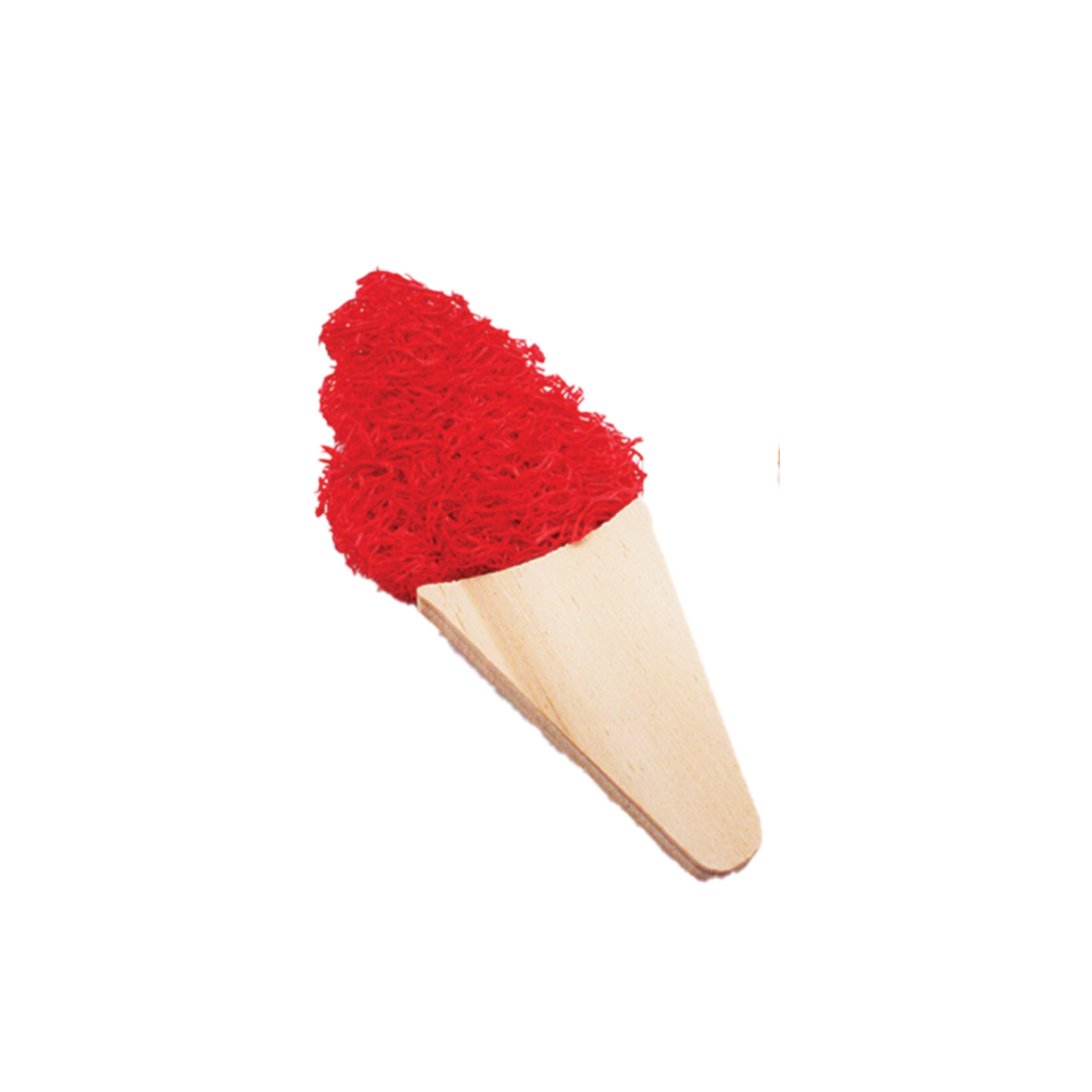 A&E Loofah Ice Cream Cone Bird Toy