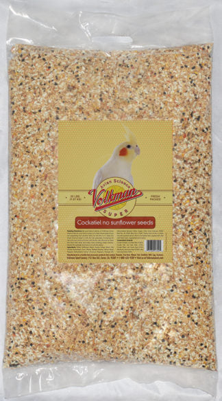 Volkman Avian Science Super Cockatiel No Sunflower 20lbs