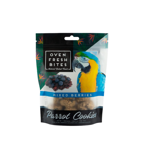 Oven Fresh Bites Parrot Cookies Mixed Berries 4oz