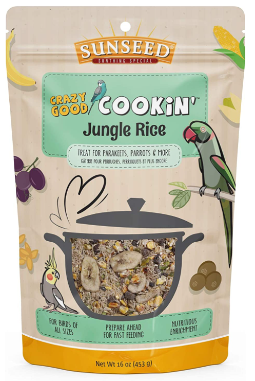 Sunseed Crazy Good Cookin Jungle Rice Treat