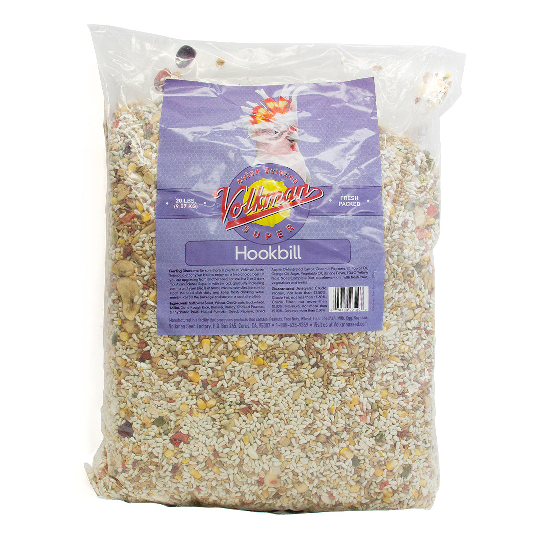 Volkman Seed Avian Science Super Hookbill 20lbs