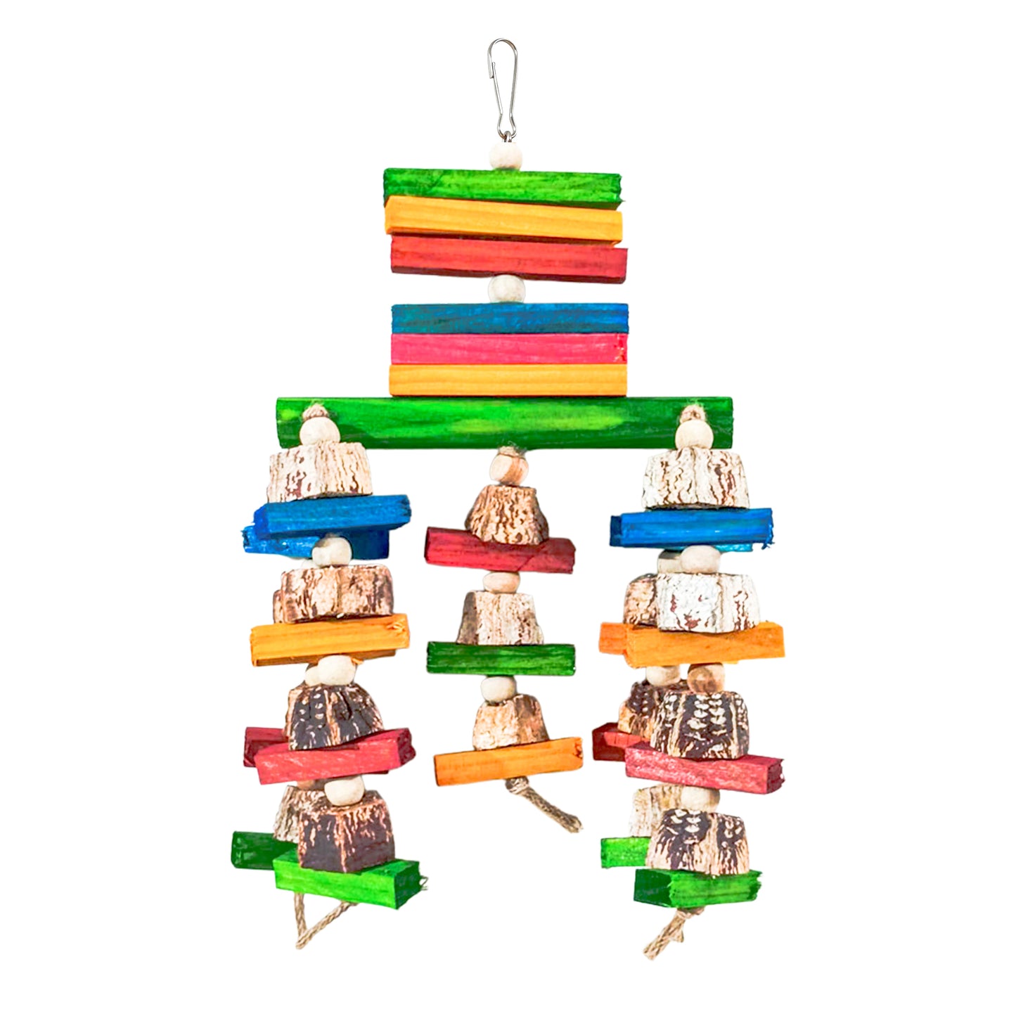 Perchville Toy with Mahogony & Balsa Wood
