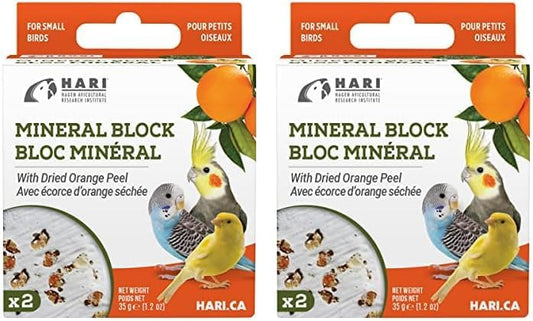 Hari Mineral Blocks Dried Orange Peel 2 Packs