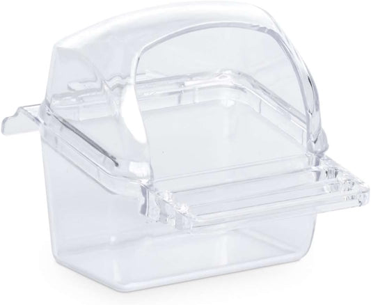 Prevue Pets Plastic Cup Card Hooded Bird Cage