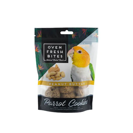 Oven Fresh Bites Parrot Cookies Peanut Butter 4oz