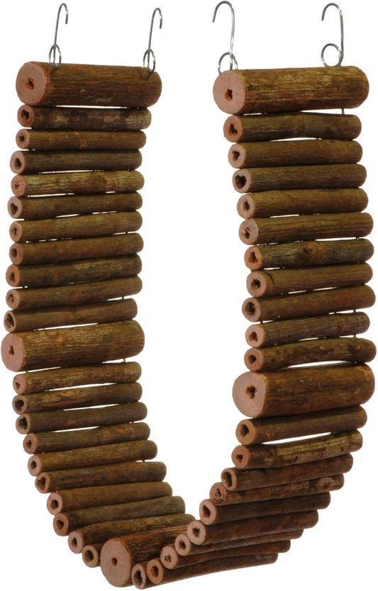 Prevue Pet Toy NAT Wonder Walk Bird Ladder, Large, Brown