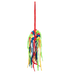 A&E Cage Bird Toy Shoe Lace Shower Small