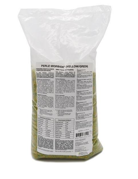 Pretty Bird Perle Morbide Yellow/Green 8lb