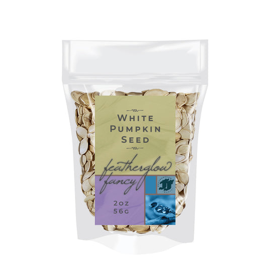 Volkman Featherglow Fancy White Pumpkin Seed Treat 2oz