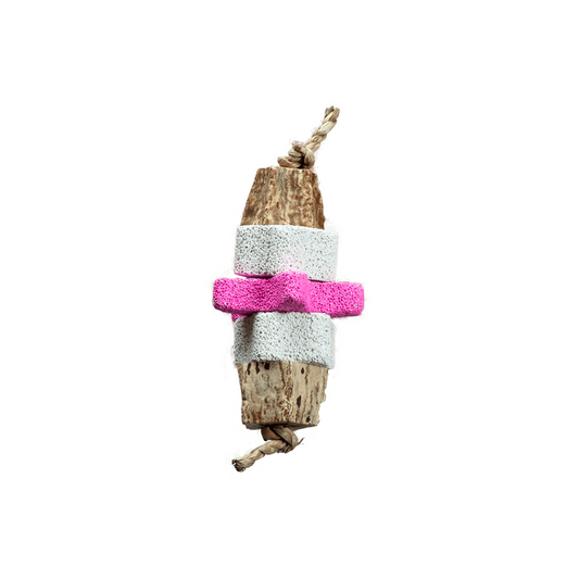 A&E Star Bright Pumice Bird Toy