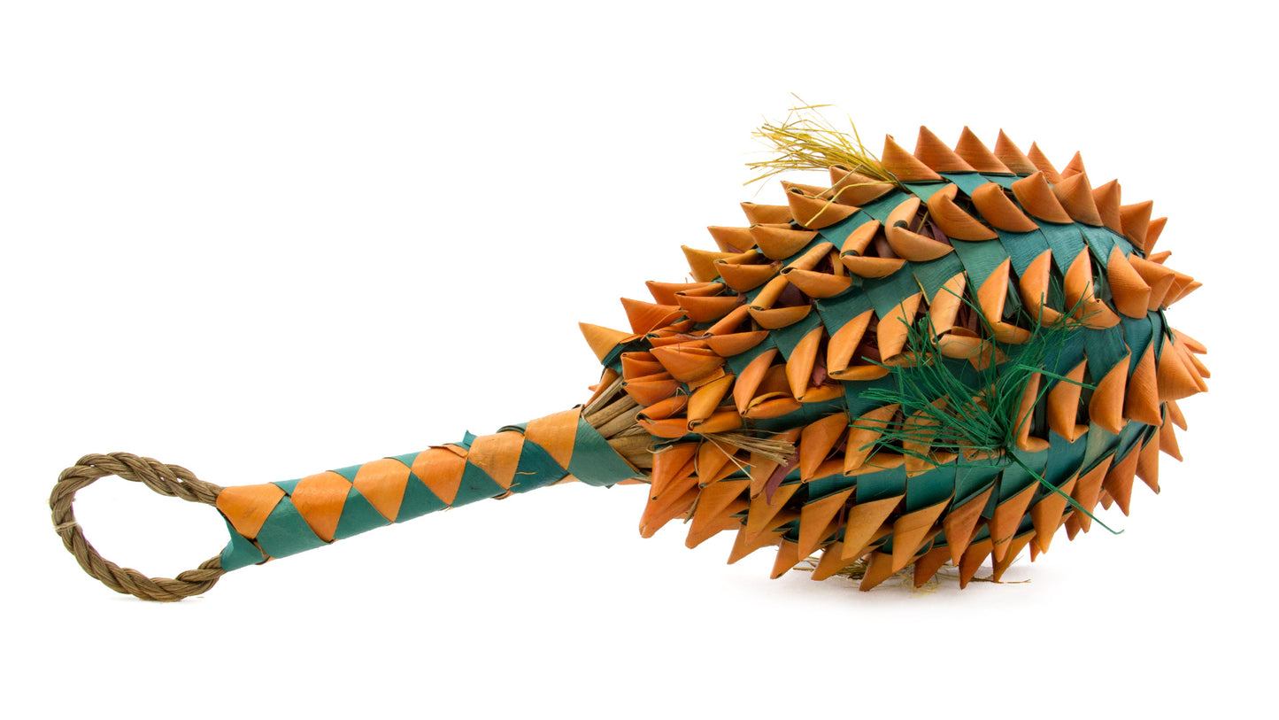 Planet Pleasures Natural Bird Toys - Extra Large - "Pineapple" Foraging Toy