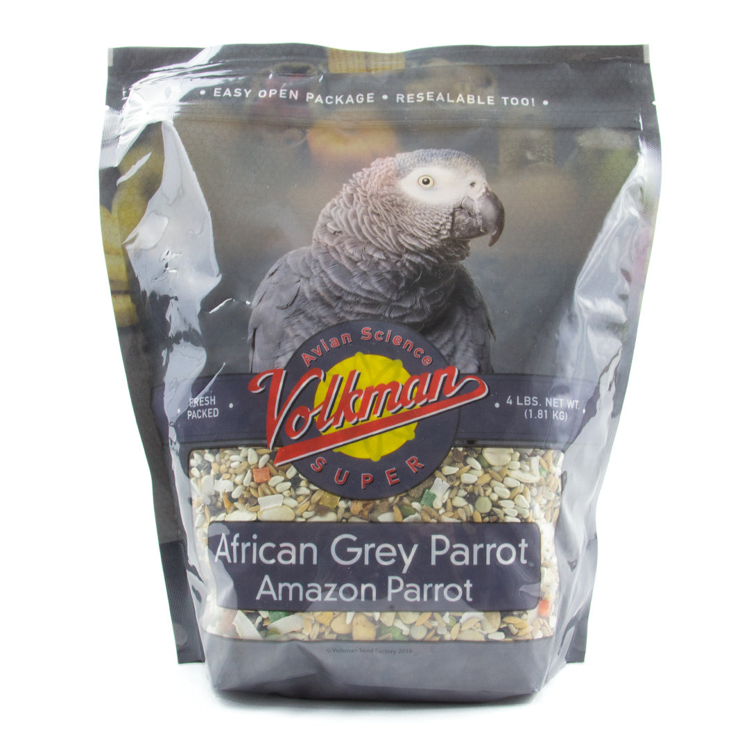 Volkman Avian Science Super African Grey Parrot 4lbs 