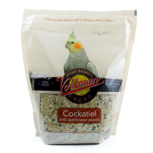 Volkman Avian Science Super Cockatiel With Sunflower 4lbs