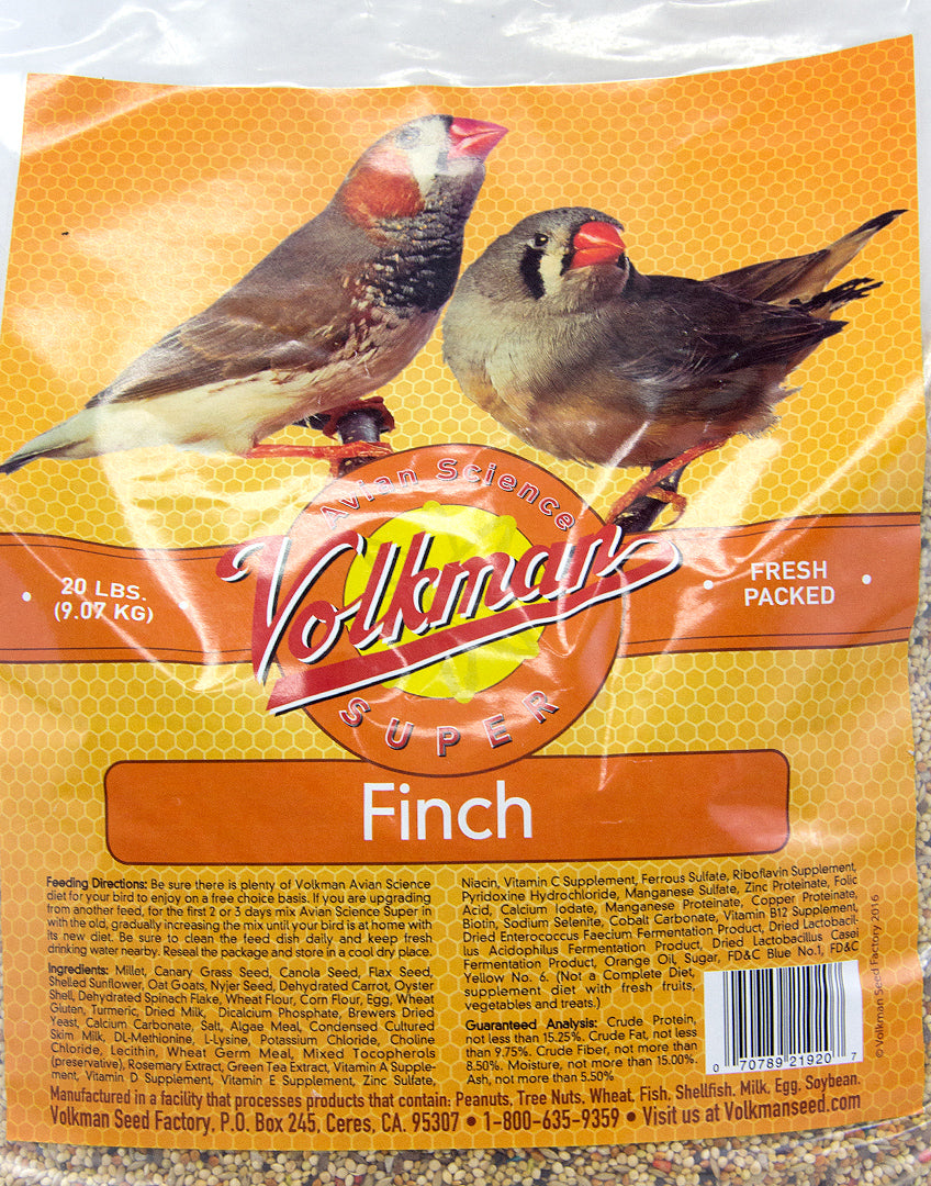 Volkman Avian Science Super Finch 20lbs